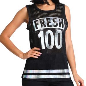 New! K Too Tank Top Engineered Mesh Knit Size Small